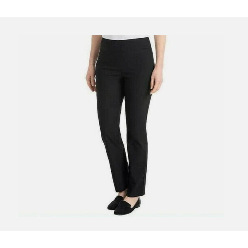 Hilary Radley Ladies 29" Inseam Slim Built-In Tummy Control Pull On Pants Sz M
